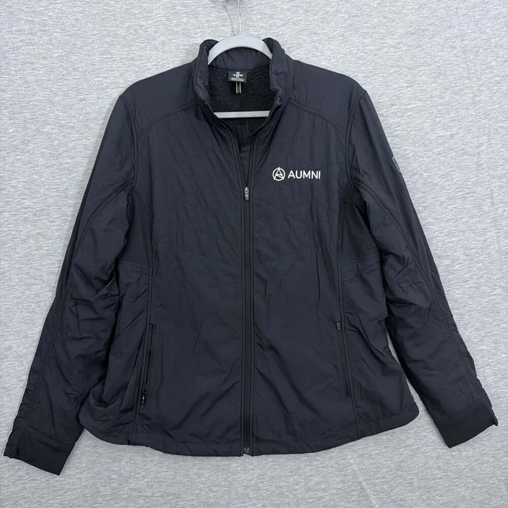 Kuhl Womens XL Black The One Jacket Lightweight Fleece Lined Outdoors Cold Gear